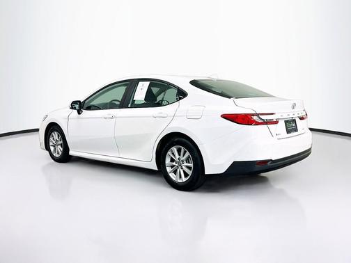 White 2025 Toyota Camry LE