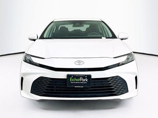 White 2025 Toyota Camry LE