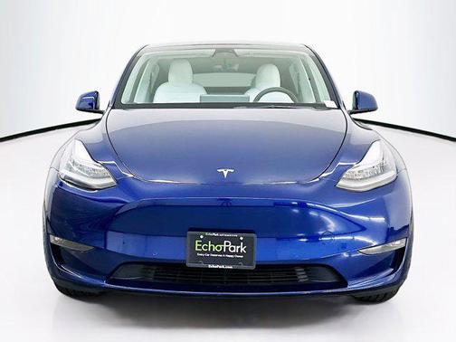 Deep Blue Metallic 2021 Tesla Model Y Long Range Dual Motor All-Wheel Drive