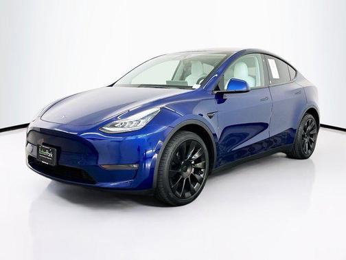 Deep Blue Metallic 2021 Tesla Model Y Long Range Dual Motor All-Wheel Drive