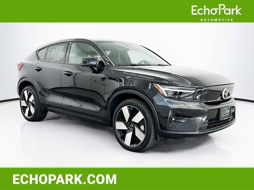 Onyx Black Metallic 2023 Volvo C40 Recharge Pure Electric Twin Ultimate