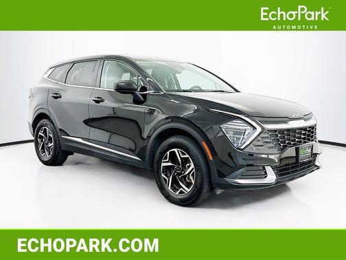 Ebony Black 2025 Kia Sportage LX