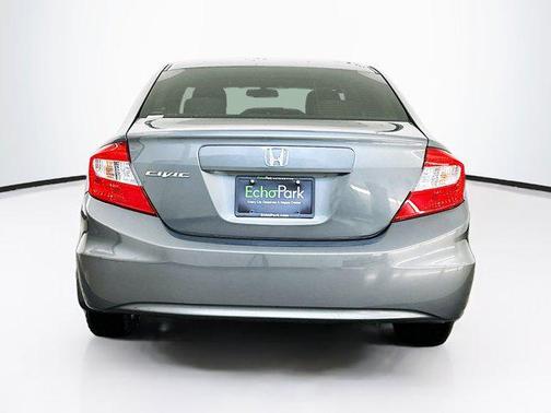 Gray 2012 Honda Civic EX-L