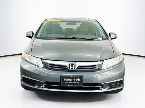 Gray 2012 Honda Civic EX-L