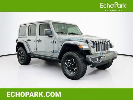Sting-Gray Clearcoat 2023 Jeep Wrangler 4xe Rubicon