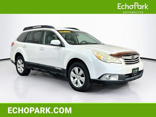 Satin White Pearl 2010 Subaru Outback 2.5 i Premium