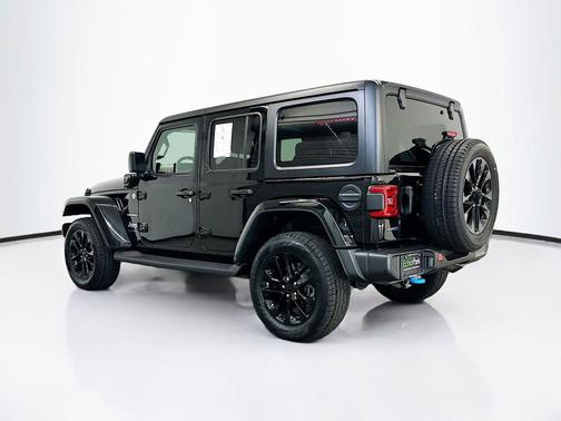Black Clearcoat 2023 Jeep Wrangler 4xe Sahara