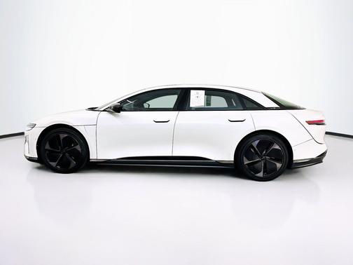 Stellar White Metallic 2024 Lucid Air Touring