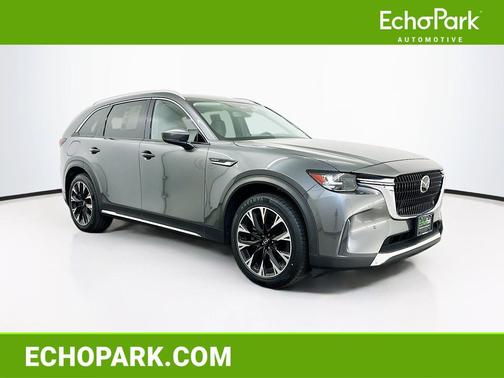 Machine Gray Metallic 2024 Mazda CX-90 PHEV Premium
