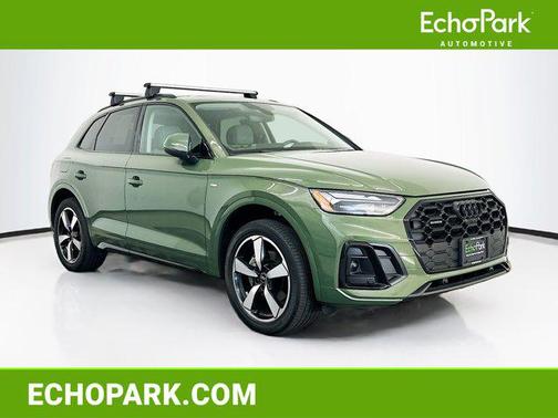 District Green Metallic 2023 Audi Q5 45 S line Premium Plus