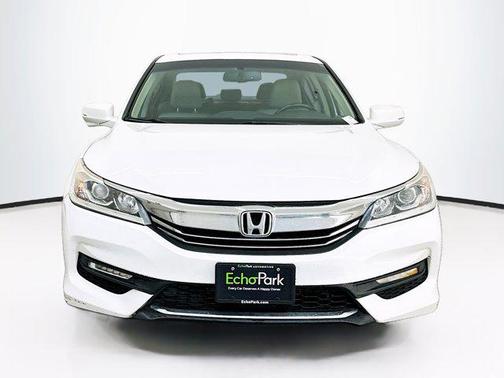 White Orchid Pearl 2016 Honda Accord EX-L