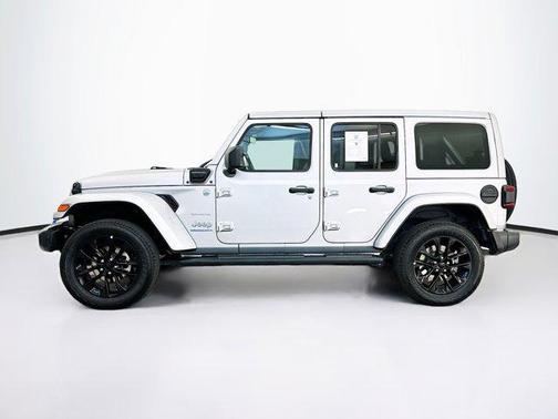 Silver Zynith Clearcoat 2023 Jeep Wrangler 4xe Sahara