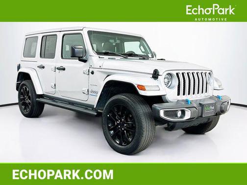 Silver Zynith Clearcoat 2023 Jeep Wrangler 4xe Sahara