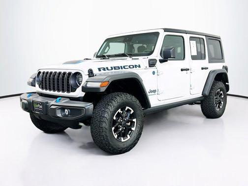 Bright White Clearcoat 2024 Jeep Wrangler 4xe Rubicon