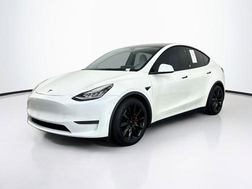 Pearl White Multi-Coat 2020 Tesla Model Y Performance Dual Motor All-Wheel Drive