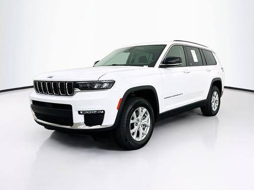 Bright White Clearcoat 2023 Jeep Grand Cherokee L Limited