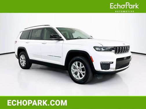 Bright White Clearcoat 2023 Jeep Grand Cherokee L Limited