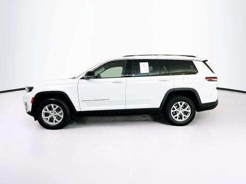 Bright White Clearcoat 2023 Jeep Grand Cherokee L Limited