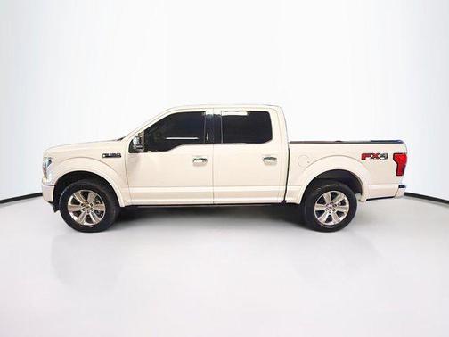 Star White Metallic Tri-Coat 2020 Ford F-150 Platinum