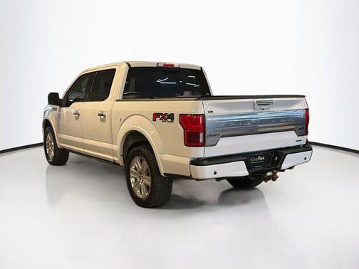 Star White Metallic Tri-Coat 2020 Ford F-150 Platinum