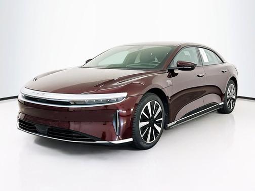 Zenith Red Metallic 2023 Lucid Air Pure