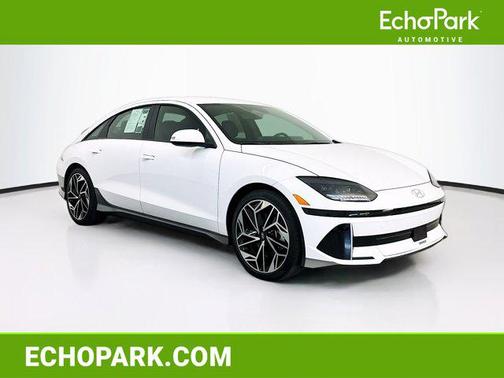 Serenity White 2024 Hyundai IONIQ 6 SEL
