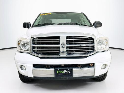 Bright White 2008 Dodge Ram 1500 Laramie Quad Cab