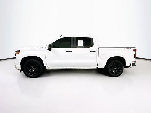 Summit White 2023 Chevrolet Silverado 1500 Custom
