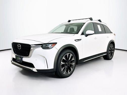 Rhodium White Premium 2024 Mazda CX-90 PHEV Premium