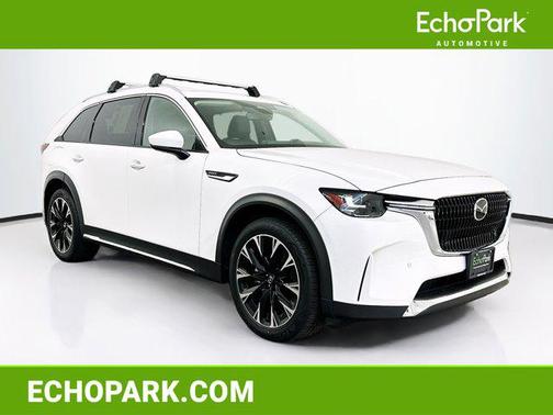 Rhodium White Premium 2024 Mazda CX-90 PHEV Premium