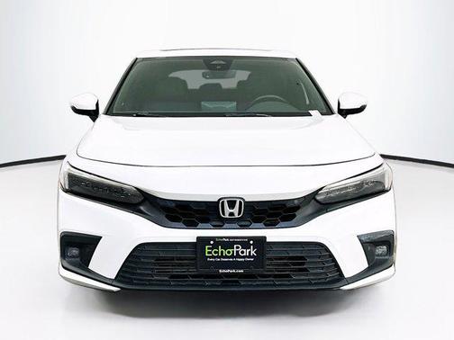 Platinum White Pearl 2023 Honda Civic Sport Touring
