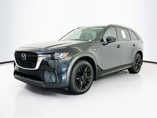 Jet Black Mica 2025 Mazda CX-90 PHEV Preferred