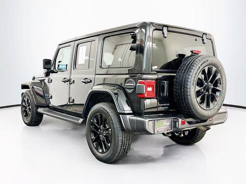 Black Clearcoat 2025 Jeep Wrangler 4xe Sahara