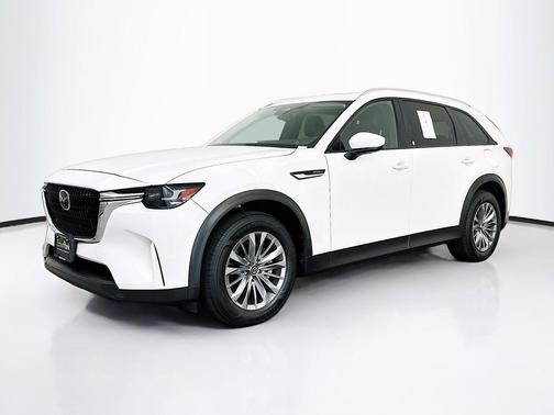 Rhodium White Premium 2024 Mazda CX-90 PHEV Preferred