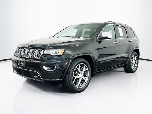 Diamond Black Crystal Pearlcoat 2020 Jeep Grand Cherokee Overland