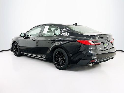 Midnight Black Metallic 2025 Toyota Camry SE