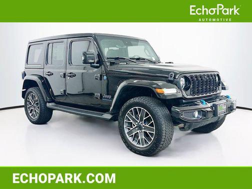 Black Clearcoat 2024 Jeep Wrangler 4xe High Altitude