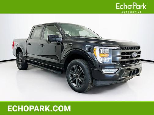 Agate Black Metallic 2022 Ford F-150 Lariat