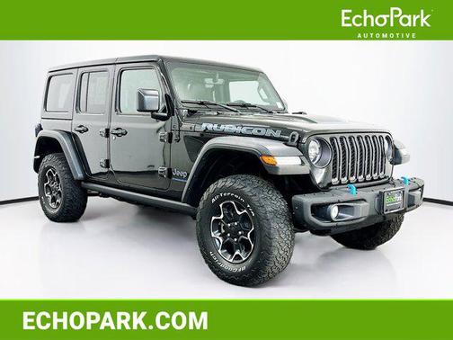 Black Clearcoat 2023 Jeep Wrangler 4xe Rubicon