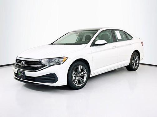 Opal White Pearl 2024 Volkswagen Jetta 1.5T SE