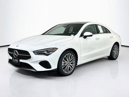Polar White 2025 Mercedes-Benz CLA 250 4MATIC
