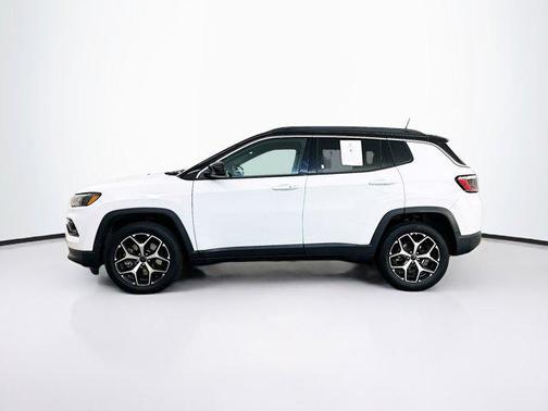 Bright White Clearcoat 2025 Jeep Compass Limited