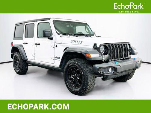 Bright White Clearcoat 2023 Jeep Wrangler 4xe Base