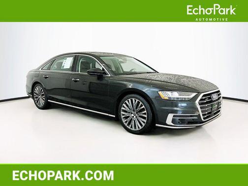 Monsoon Gray Metallic 2019 Audi A8 55