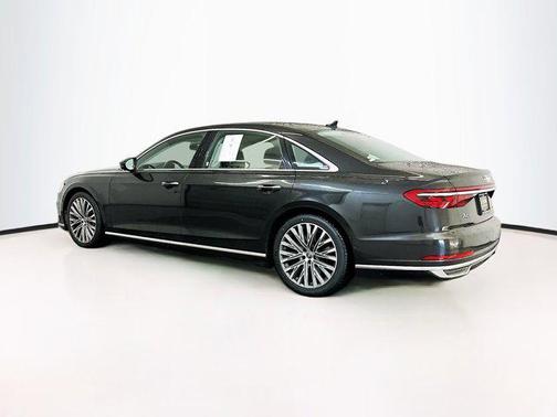 Monsoon Gray Metallic 2019 Audi A8 55