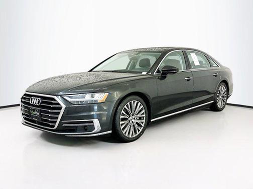 Monsoon Gray Metallic 2019 Audi A8 55