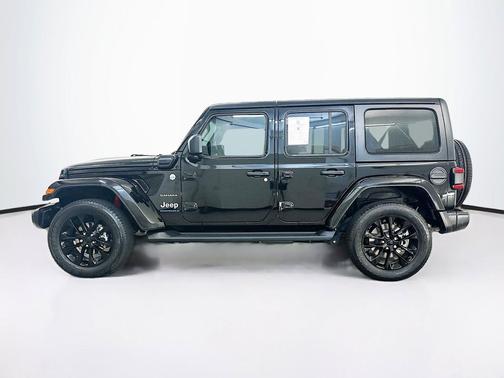 Black Clearcoat 2023 Jeep Wrangler 4xe Sahara