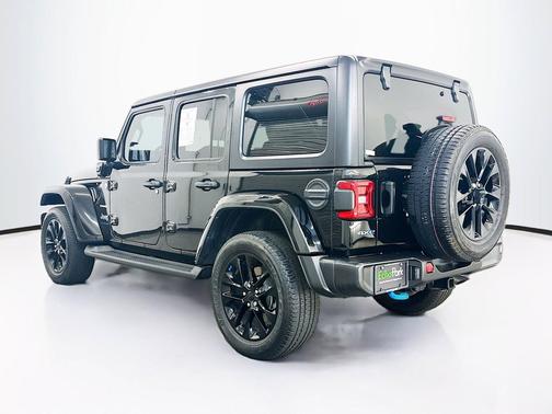 Black Clearcoat 2023 Jeep Wrangler 4xe Sahara