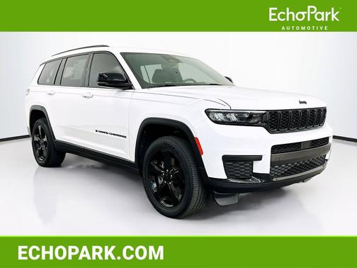 Bright White Clearcoat 2023 Jeep Grand Cherokee L Altitude