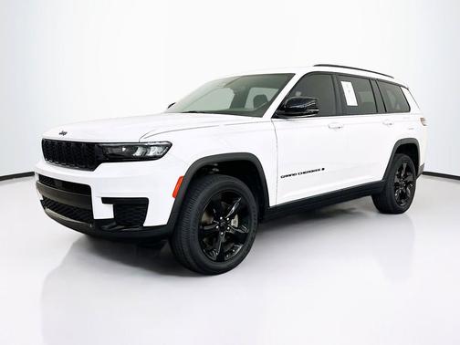 Bright White Clearcoat 2023 Jeep Grand Cherokee L Altitude